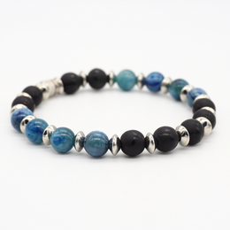 Bracciale Como in pietre naturali fatto a mano - Crealo Pietre Naturali