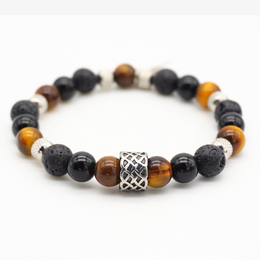 Bracciale Toscano in pietre naturali fatto a mano - Crealo Pietre Naturali